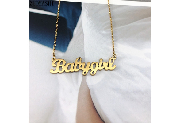 Baby Girl Necklace – Bare Soul Shop
